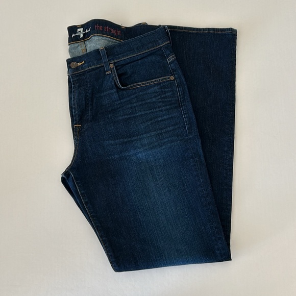 7 for All Mankind Jeans The Straight Size 38 - Picture 4 of 9